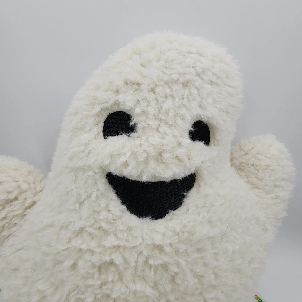 Novogratz Halloween‎ Ghost Sherpa Plush Pillow 16